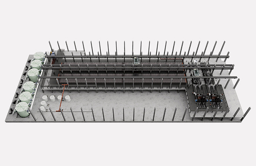 Zinc Eletrowinning Tankhouse Project 